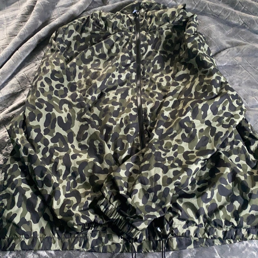 PINK jacket has been worn but in great condition!